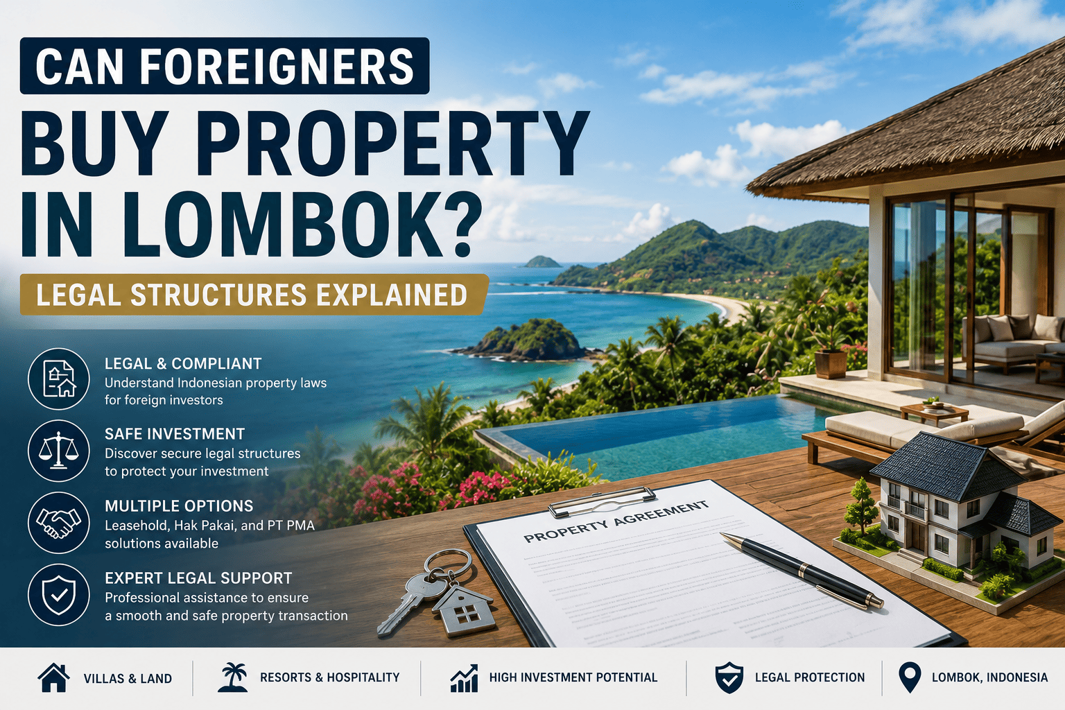 Can Foreigners Buy Property in Lombok Legal Structures Explained-Lombok Legal ID