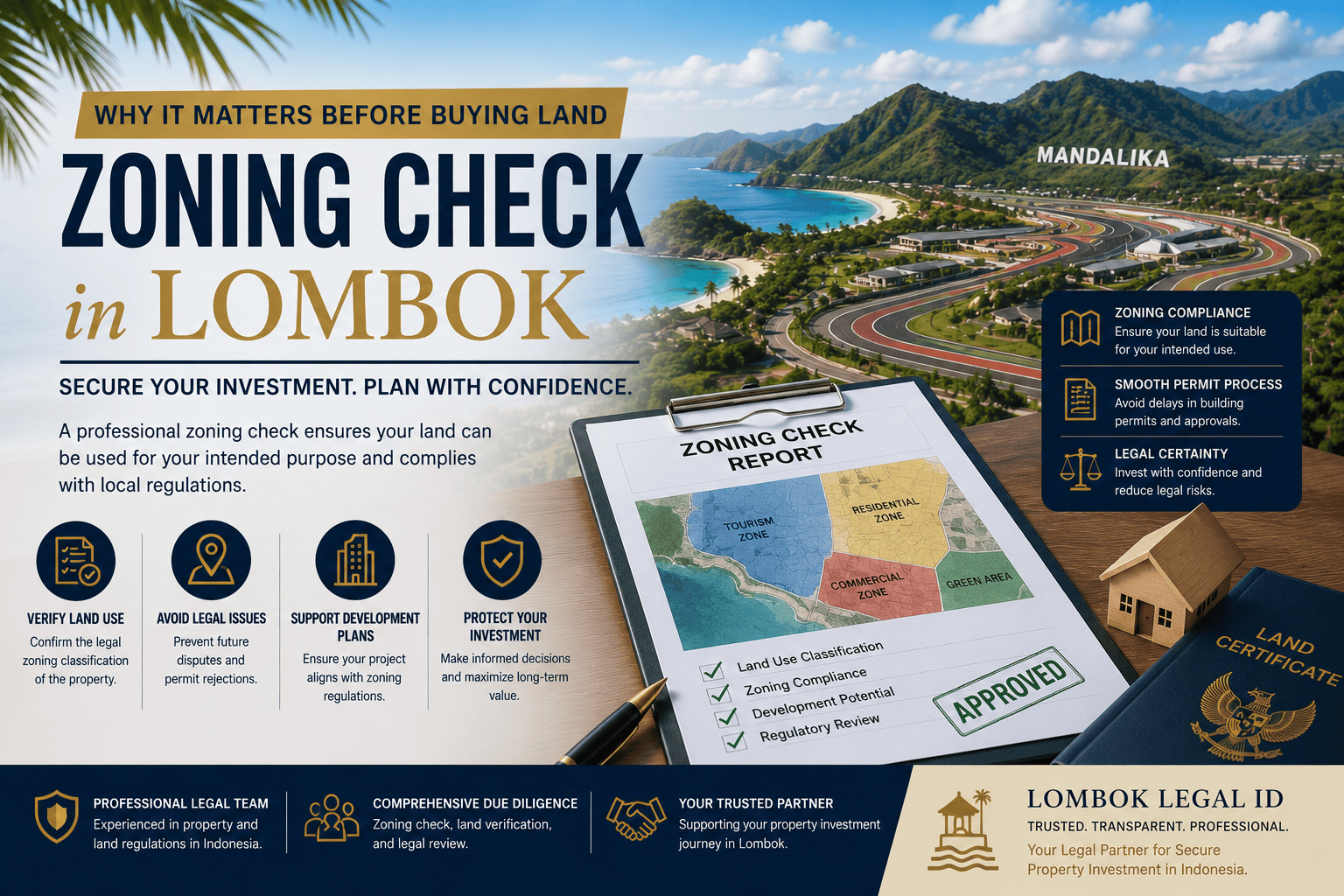 Zoning Check in Lombok Why It Matters Before Buying Land-Lombok Legal ID