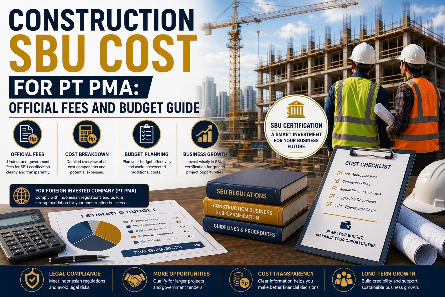 Construction SBU Cost for PT PMA