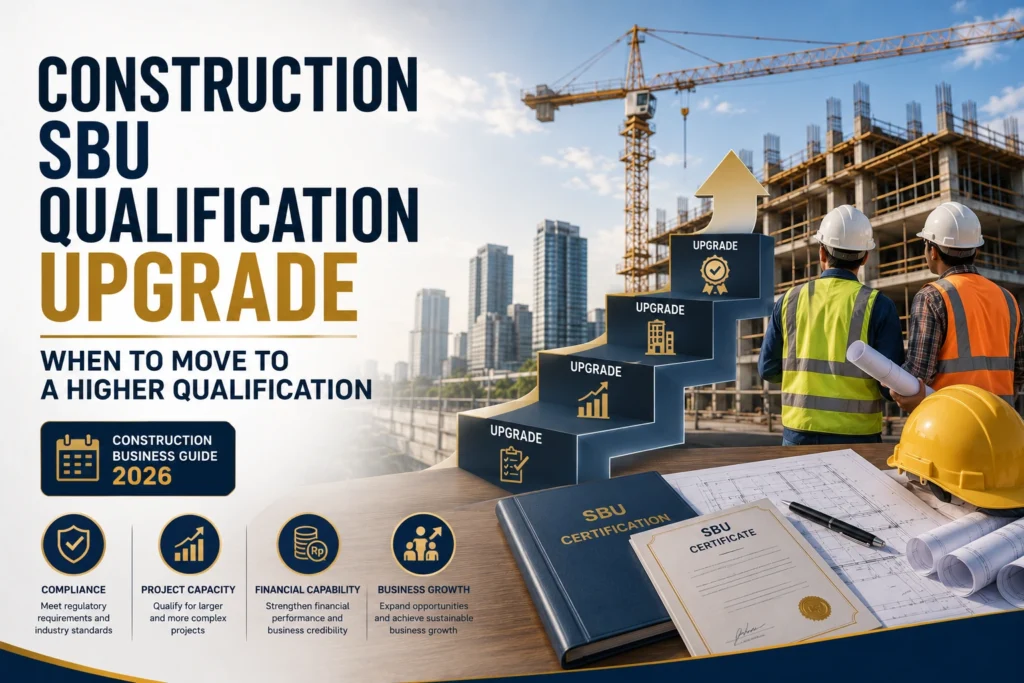 Construction SBU Qualification Upgrade When to Move to a Higher Qualification