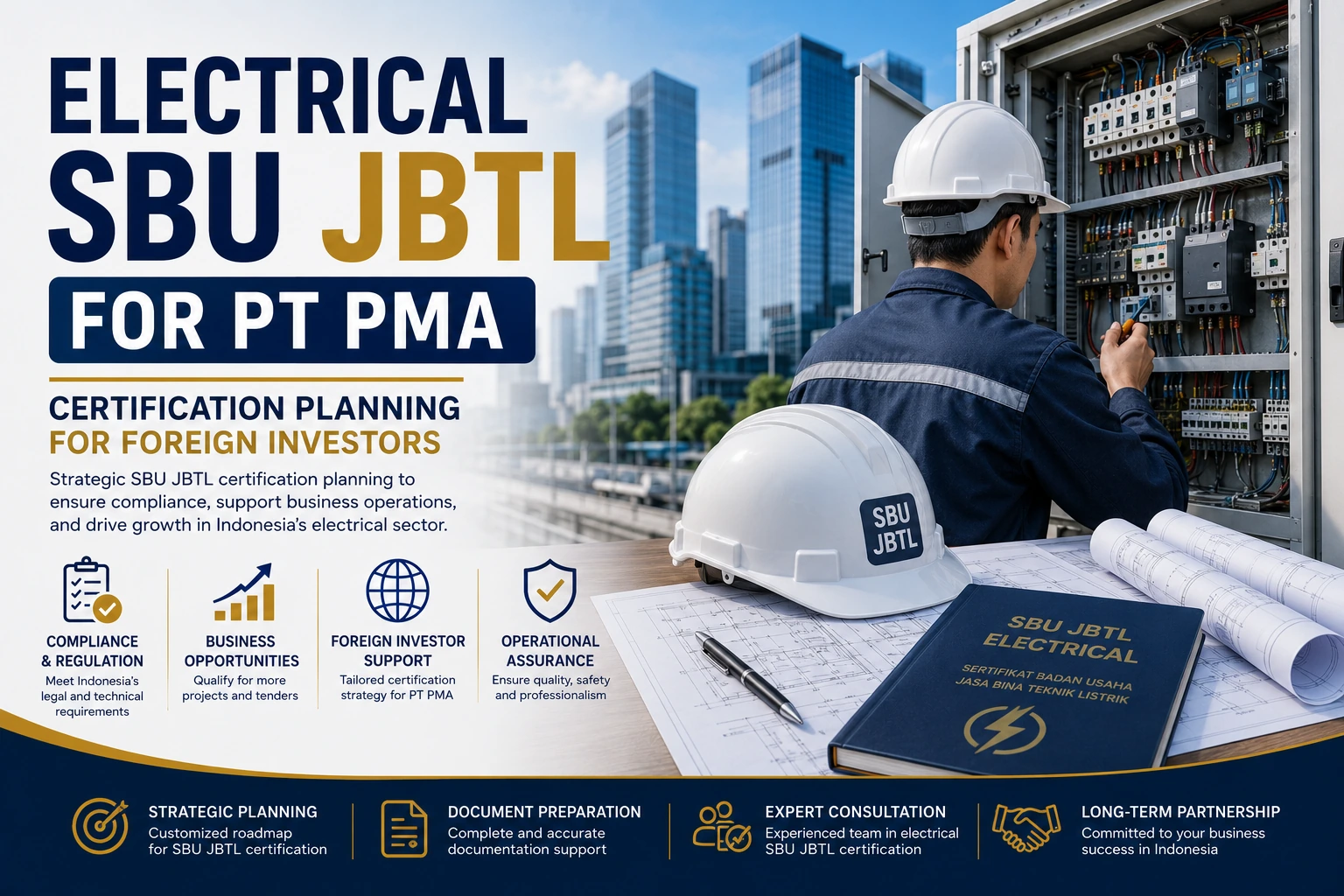 Electrical SBU JBTL for PT PMA: Certification Planning for Foreign Investors