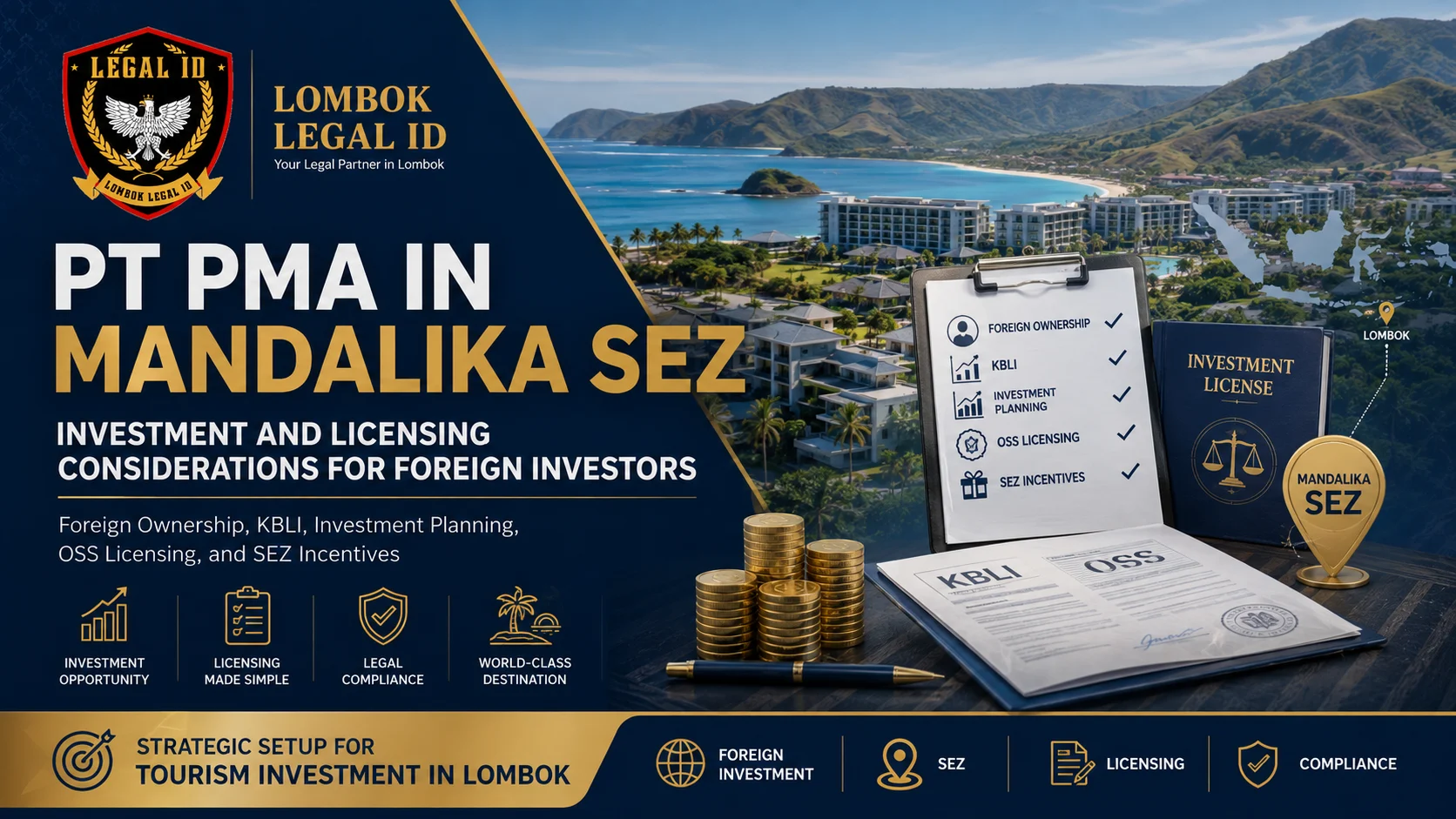 PT PMA in Mandalika SEZ Investment & Licensing Guide