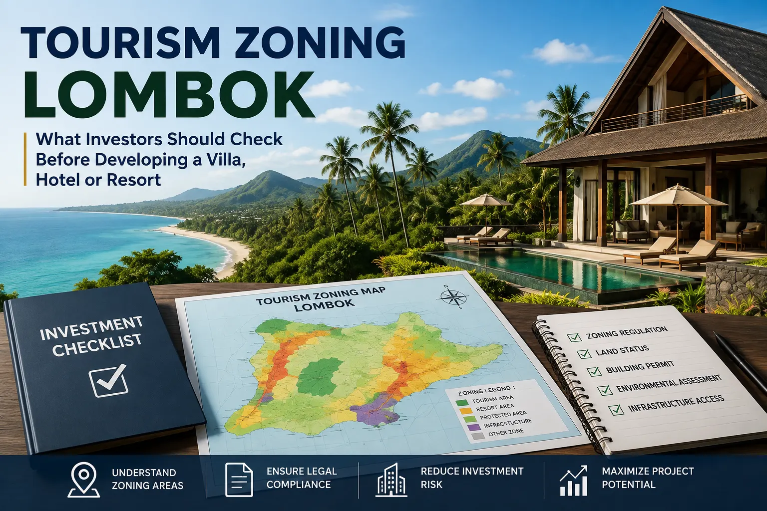 Tourism Zoning Lombok What Investors Should Check Before Developing a Villa, Hotel or Resort