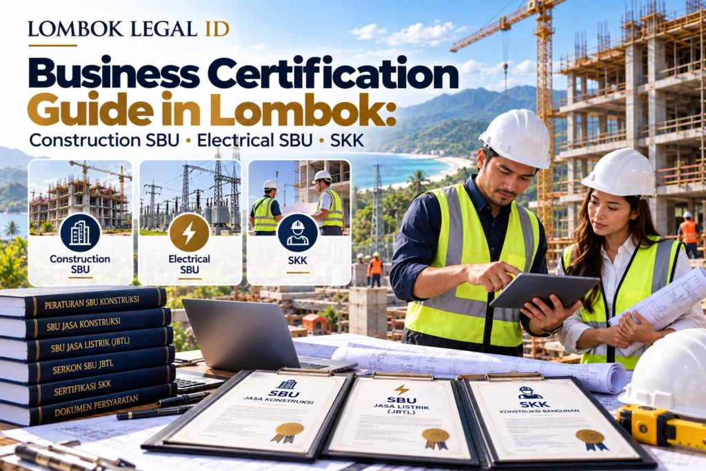 Business Certification Guide Lombok