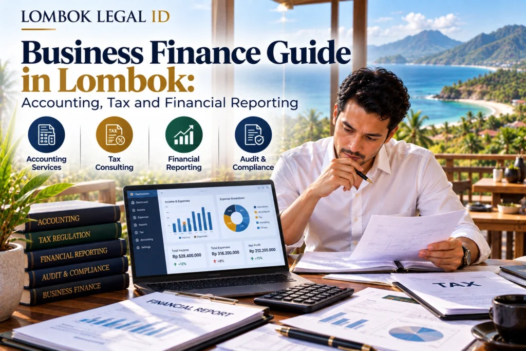Business Finance Accounting Tax Guide Lombok