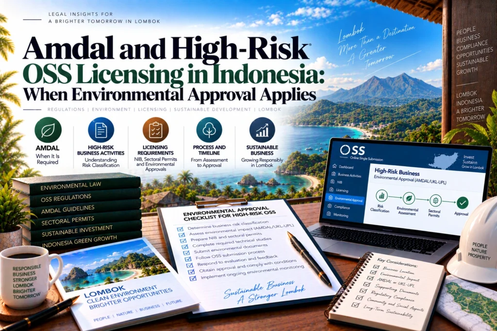 Amdal High Risk OSS Indonesia