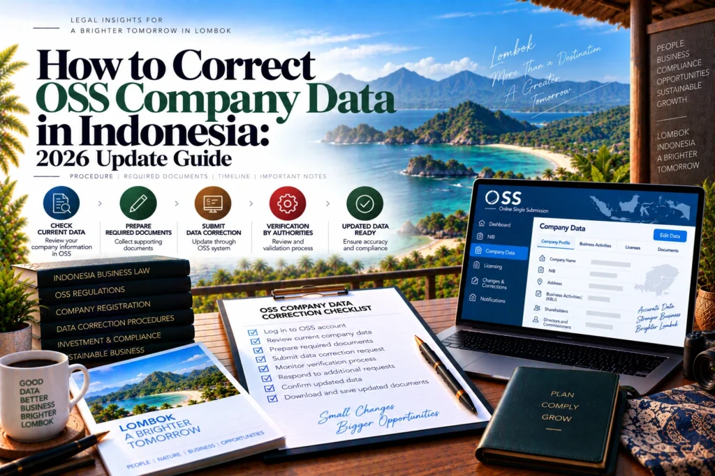 How to Correct OSS Company Data in Indonesia: 2026 Update Guide