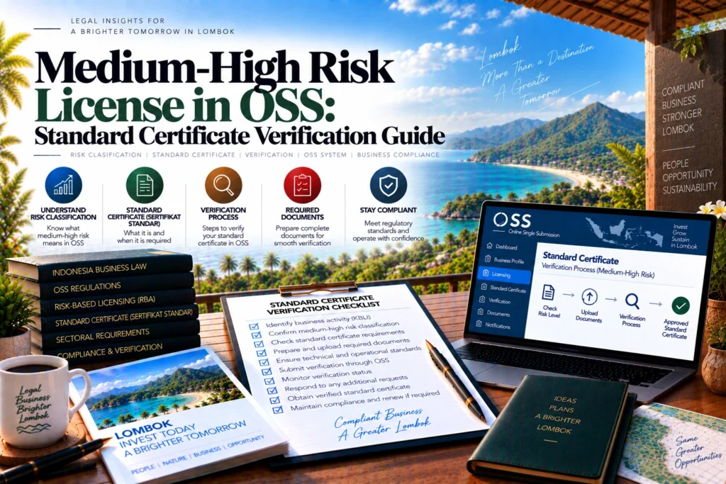 Medium-High Risk License OSS: Verified Certificate Guide