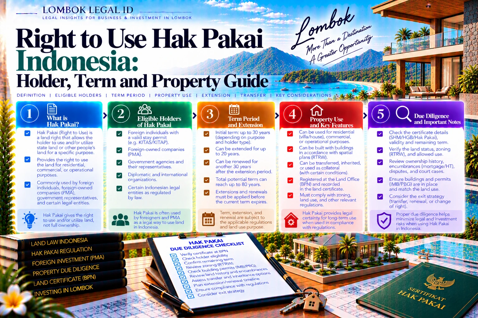Right to Use Hak Pakai Indonesia: Holder, Term and Property Guide