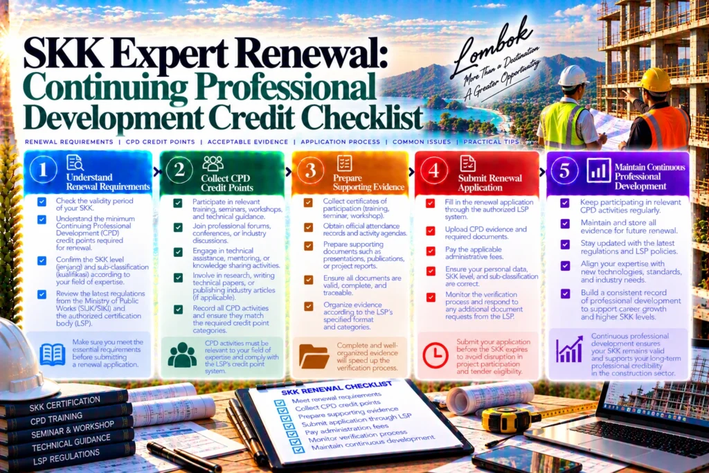 SKK Expert Renewal: Continuing Professional Development Credit Checklist