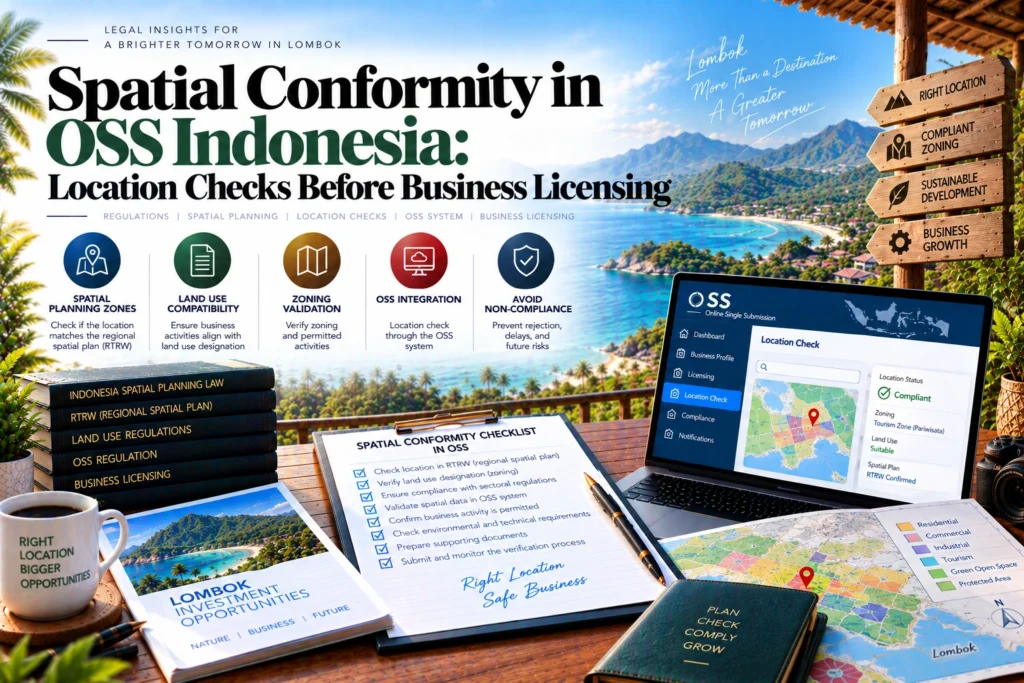 Spatial Conformity OSS Indonesia: KKPR Location Checks